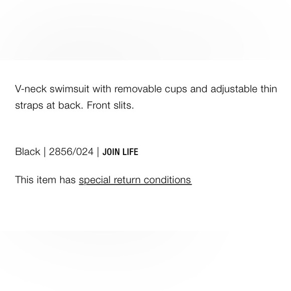 Zara Black Cut Out Swimsuit. NWT. Size Small. - Picture 6 of 14